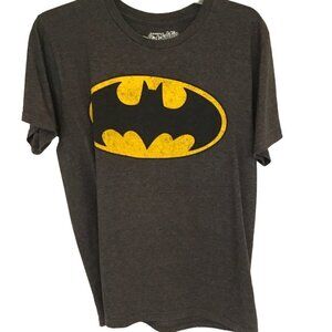Old Navy Collectibles Batman Unisex Short Sleeve Pullover Black Tee Size Men's M